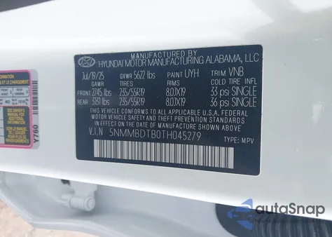 2026 Genesis Gv70 2.5T Advanced z USA, uszkodzony, nr VIN 5NMMBDTB7TH045277